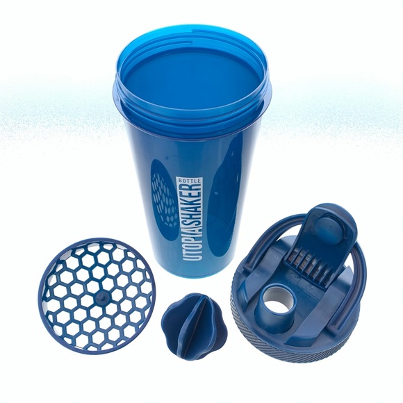 Dark Blue Utopia Shaker Bottle ~ 24 Oz. - Picture 2 of 5